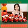 Year Of The Horse Plush Toy With Short Plush Material For New Year Gift And Decoration
