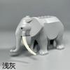 Конструктор MOC Животная Сцена Зоопарк Слоны Жирафы Шимпанзе Верблюды Козы Верблюд Попугаи Голубь Аксессуары Кубики Игрушки N09