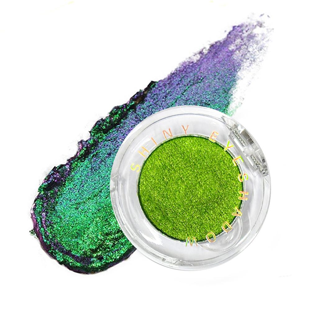 Metallic Glitter Eyeshadow & Highlighter - Long Lasting Waterproof Formula with Holographic Shimmer, Highly Pigmented Sparkling Makeup