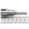 1pc Natural Slotted Butterfly Hole Socket Wrench 65mm Hexagonal Handle Electric Screwdriver Wing Nut Socket Tool