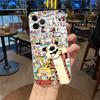 C-Calvin And H-Hobbes Transparent Soft Phone Case For IPhone 15 12 14 16 17 13 Plus 11 Pro Max 13 Pro