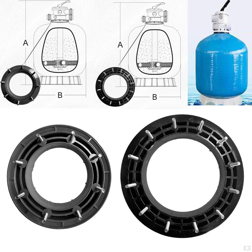 Многопортовый клапан зажим конус аксессуары прочные легкие сменные детали фильтр для песка в бассейне