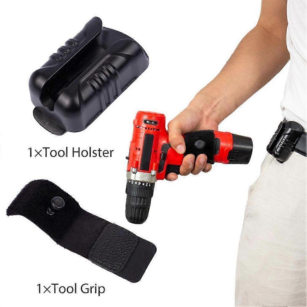 Tool Holster Belt for Electric Drill Hammer Screwdriver Multi Function Waist Pouch