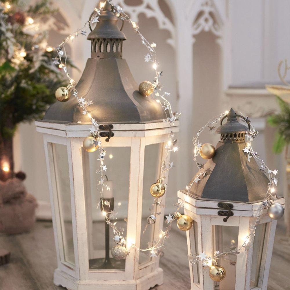Flowers Xmas Supplies Pine Cone Home Decor Christmas Decorations Christmas Garland String Lights