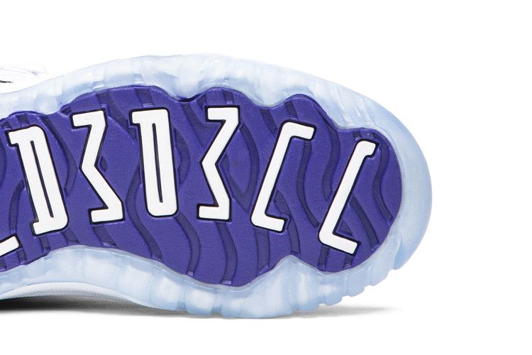 Детские кроссовки Jordan 11 Retro Concord (2018) (PS) Белый/Черный-Конкорд