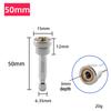 1/2 шт. 1/4” Позиционирующая насадка для отвертки 25/50 мм Деревообработка Шуруп для гипсокартона Шестигранный хвостовик Для шурупа для гипсокартона Детали инструмента
