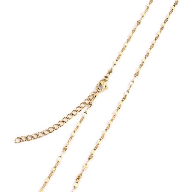 Ожерелье из нержавеющей стали для мужчин и женщин, кубинская цепочка с звеньями золотого цвета, серебряного цвета, панк-чокер, модные мужские ювелирные изделия, подарок