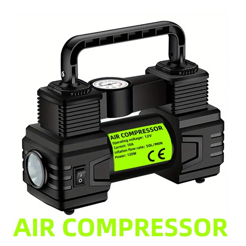 Car Accessories Car Tire Electric with Wired Pump 12V Multi-functional Portable Car Tire Inflation Pump Car Mounted Air Pump