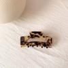 Retro Wild Leopard Korean Acrylic Crab Clips Bath Clips Hairdress Hair Claws