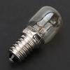 10Pcs 300 Celsius  High Temperature Resistant Nickel Plated Copper E14 Light Bulb for Microwave Oven25W