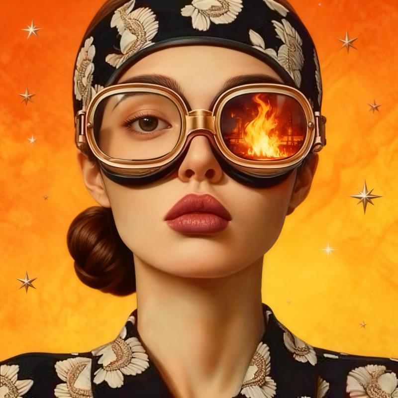 New Arrival Surrealism Woman Portrait Poster Print Abstract Wall Art Fantasy Wonderful Girl Canvas Painting Home Decor Gift