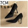 Pumps Shoe Black Womens Heel New Four Season Mary Jane Shoes High Heels Women Pumps Woman Shoes Wedding Shoes Bride Black Heels