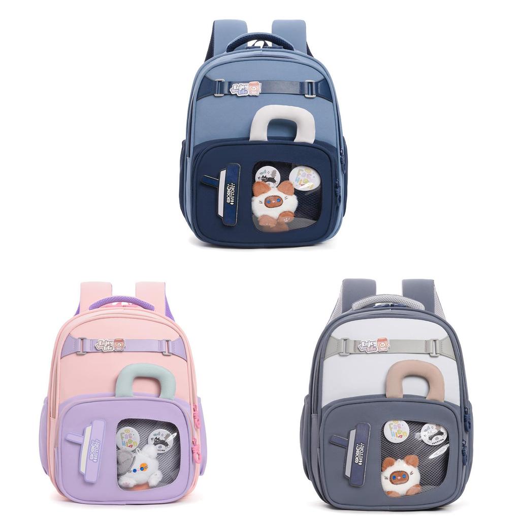 Childrens School Backpack With Large Capacity And Lightweight Oxford Fabric For Kindergarten Students