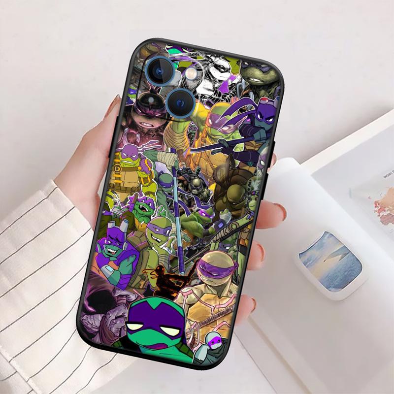 QE27 TMNT New High-End Shell Phone Case for Xiaomi Poco C40 C50 C51 C55 C65 C71 C75 F3 F5 F6 F7 M2 M3 Pro Ultra