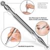 Self-Care Tool Acupuncture Pen Dual Head Design Dual Head Massager Acupressure Bar  Facial Care