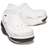 Crocs Bubble Crush Clog White Black Unisex Sneakers 210061-100