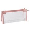 Pencil Pouch Portable Large Capacity Transparent Korean Style Stationery Bag School Supplies