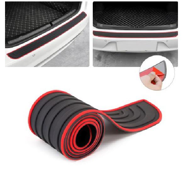 Универсальная защита порога двери багажника автомобиля, защита заднего бампера, резиновые молдинги, противоударная защита от царапин, резина