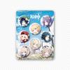 8 Pcs/Set Anime Tinning Backpack Badge Brooch Pin Souvenir Clothing Bag Backpack Accessories Gift For Friends