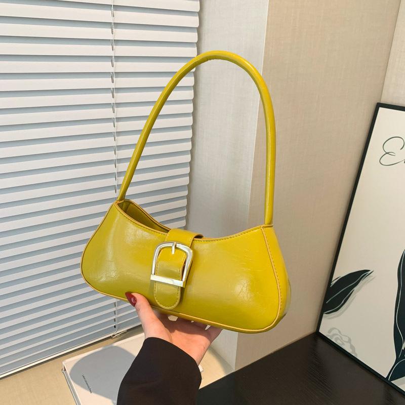 2024 летняя новая тенденция модная ретро сумка подмышкой нишевая дизайнерская сумка через плечо простая модная сумка-мессенджер