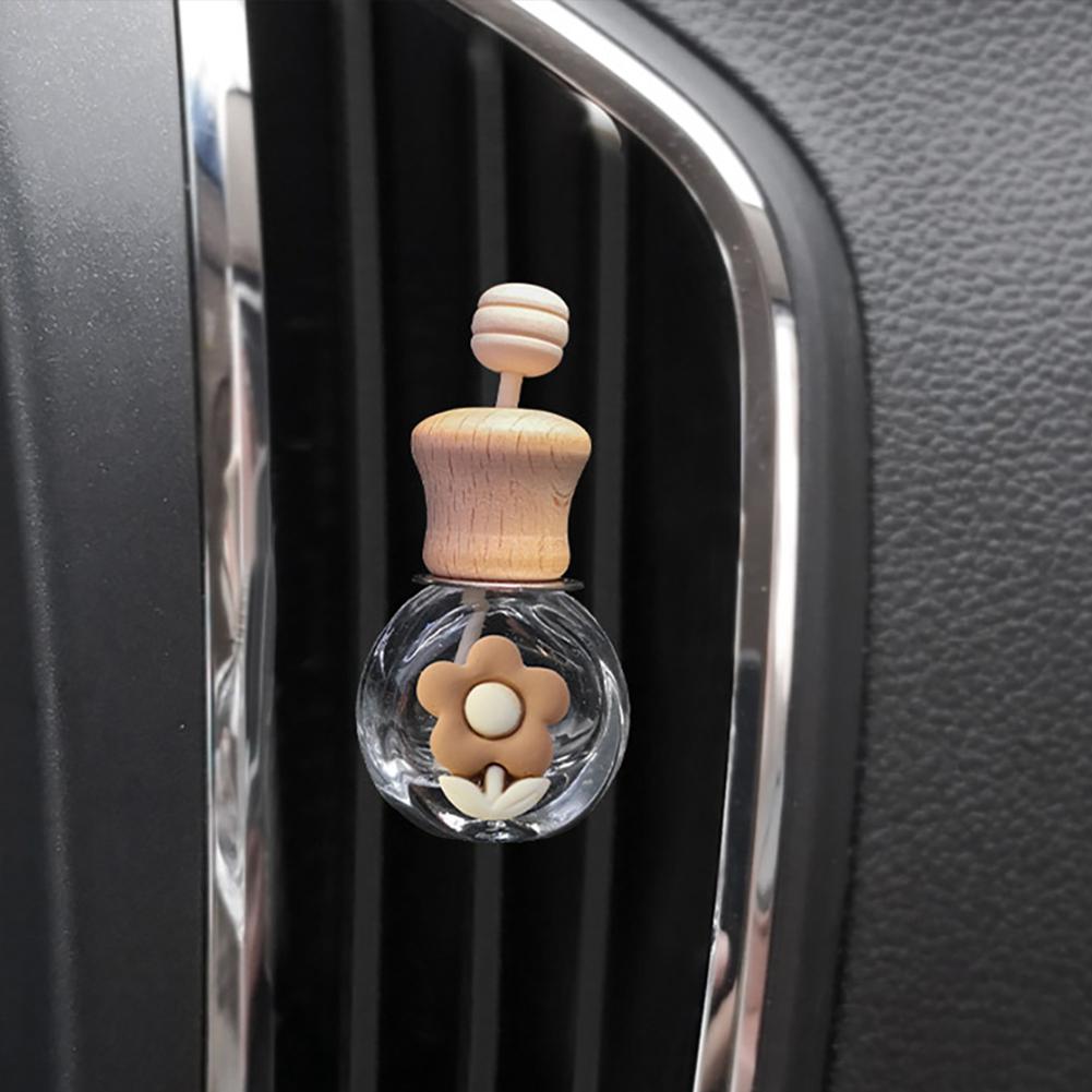 Автомобильный флакон духов, подвеска для духов, освежитель воздуха, подвесная стеклянная бутылка, авто орнамент, эфирные масла, диффузор, ароматизатор