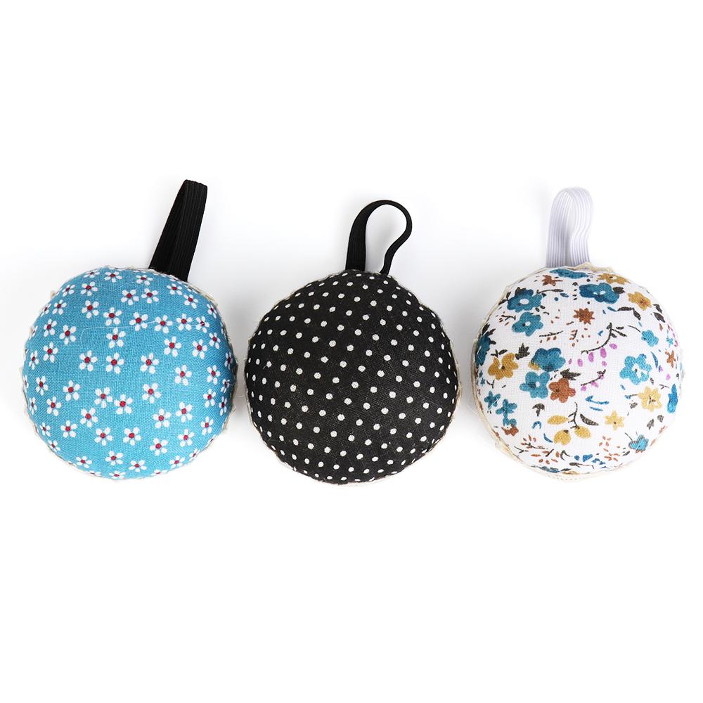 1Pc HOT Tool Button Storage Home Supplies Floral Sewing Pin Cushion Wrist Strap Needle Holder