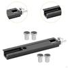 Bench Tail Vise Clamping Fixing Equipment Aluminum Alloy Replacement Workbench Household Shop