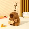 Bag Hanging Capybara Keychain Cute Plush Doll Lovely Capybara Key Pendant  Jewelry Gift
