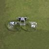 Glasses Magnifier Folding Clip On Loupe Eyeglass Lens Clear Lens 2X Magnifying Glasses