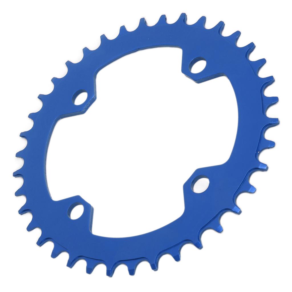 FMFXTR Chainring 38T Narrow Wide Single Chain Ring for Road Bikes Mountain BikesBlue