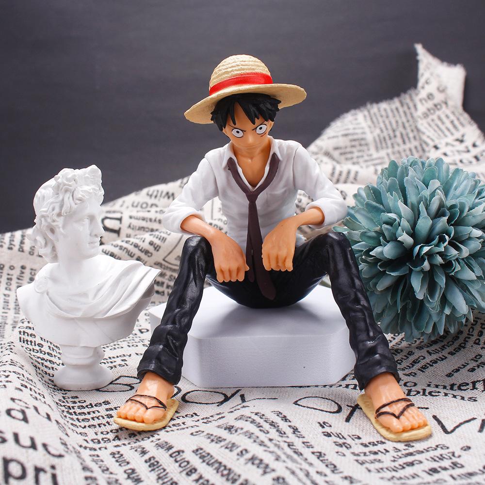 Аниме One Piece Monkey D Luffy Рисунок Игрушка Коллекционная модель автомобиля украшения для дома украшения для торта