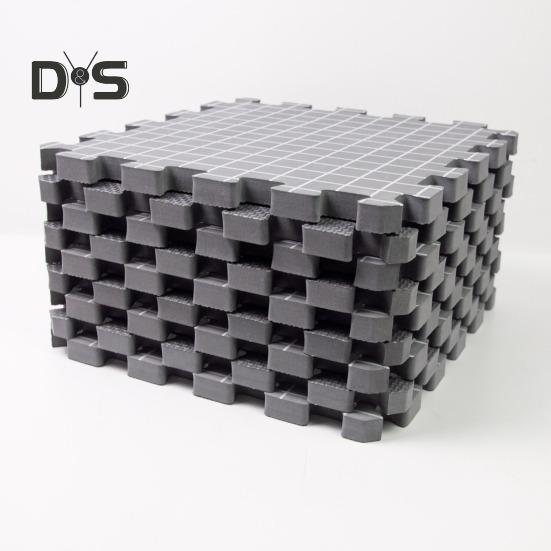 Набор ковриков для блокирования вязания. Плотный пенопластовый коврик с сеткой. Многоразовая односторонняя блокировочная доска для вязания крючком или спицами.