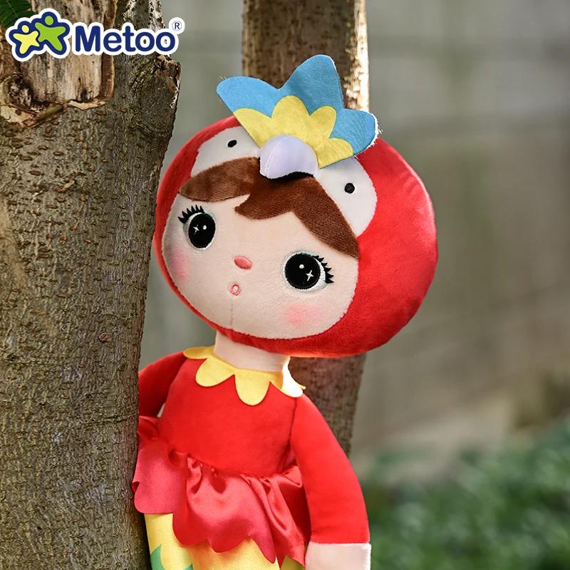 Нетоксичная плюшевая кукла Metoo Модная кукла для рейв-вечеринки Розово-черная кукла цвета шаловливой пантеры Попугай Мягкая безопасная кукла для сна Подарки на день рождения