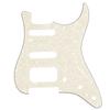 Musiclily Pro 11 отверстий с закругленными углами HSS Stratocaster гитарный пикгард 4 винта для крепления хамбакера открытый 4 слоя состаренный белый перламутровый звукосниматель США/Мексика,