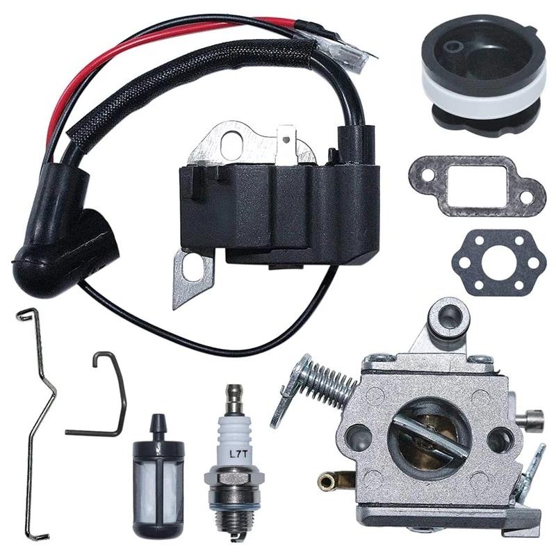 1 комплект катушки зажигания карбюратора C1Q S57B для замены бензопилы Stihl 017 018 MS170 MS180 1130 120 0603