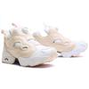 Reebok Instapump Fury Og Mu Толстая подошва Нескользящие Легкие Низкие Повседневные Туфли Женские Кроссовки Белые Розовые FU9682