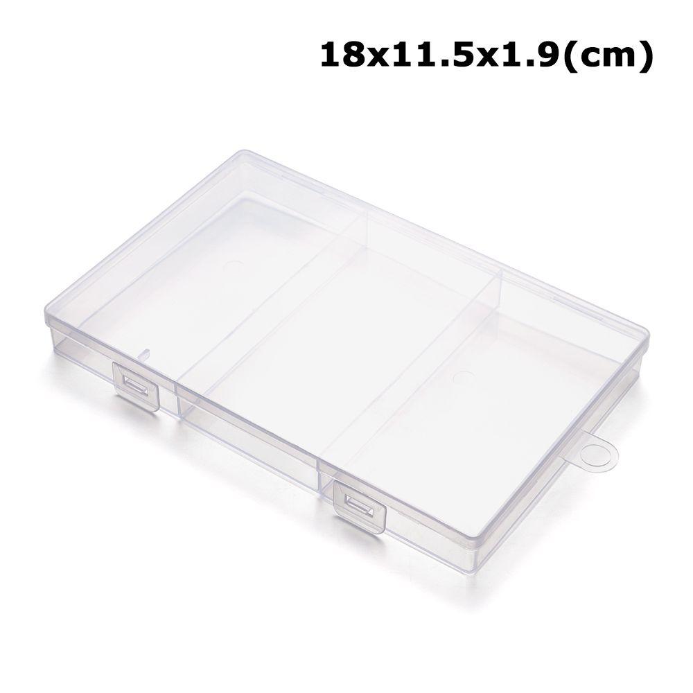 Boxes Jewelry Beads Container Fishing Tools Box Small Items Sundries Transparent Storage Box
