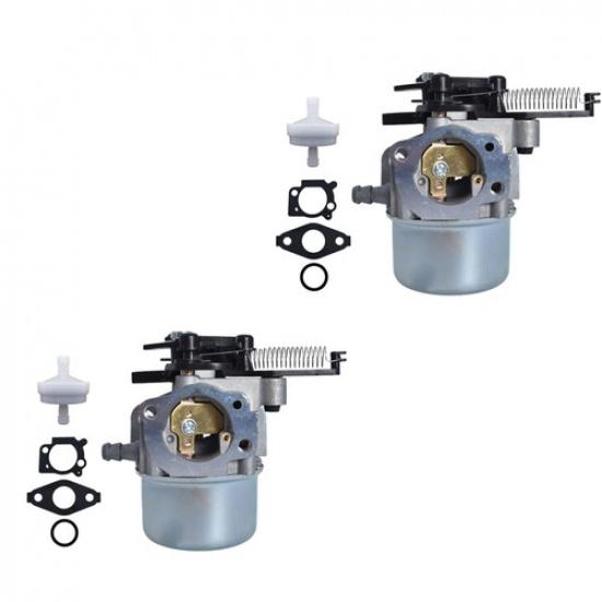 2× Carburetor 799248 796608 111000 7.75 Hp 8.75 Hp Engine Without Solenoid Valve