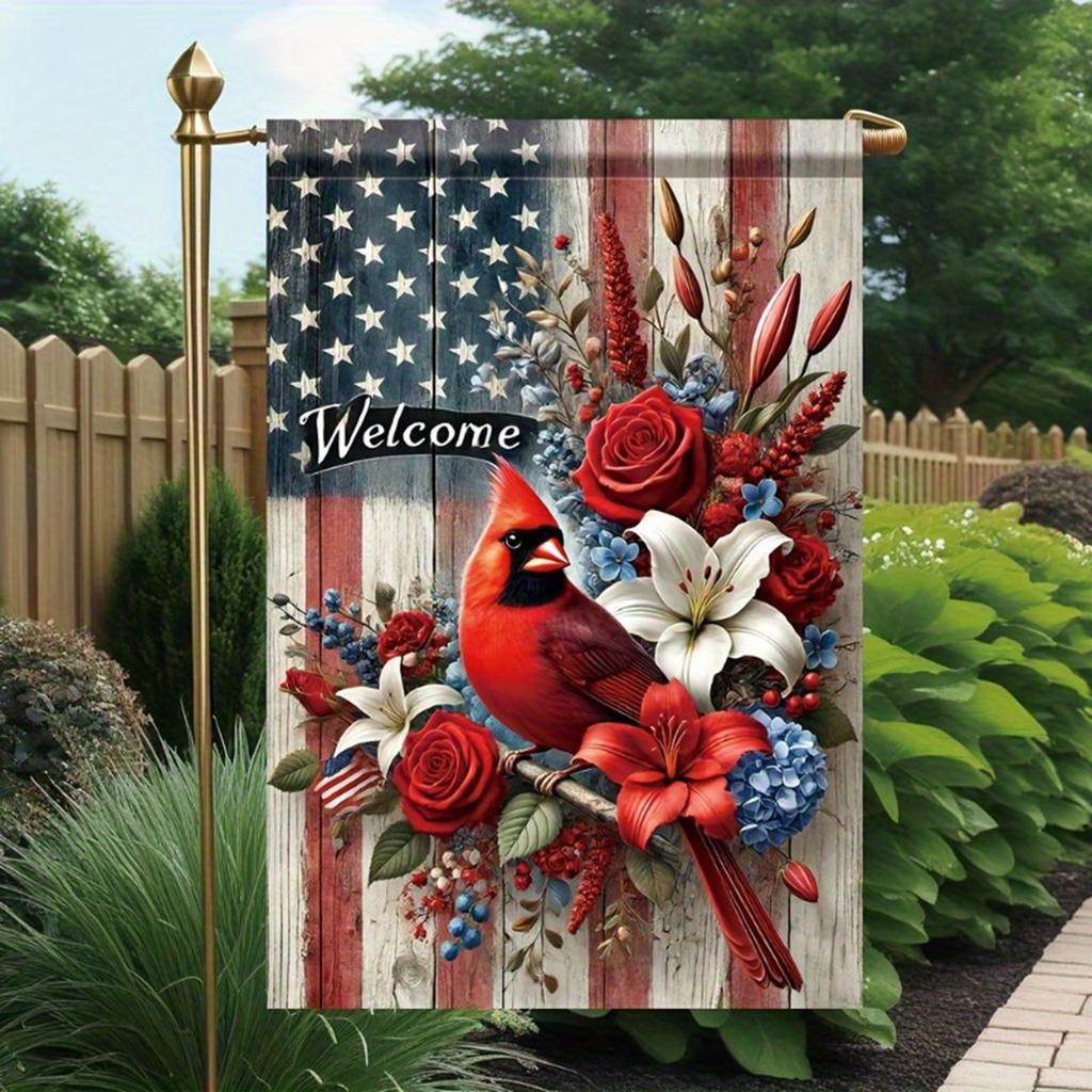 Decorative Garden Flag For The 250th Anniversary Of The United States