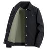 Thin Jacket Men's Spring and Autumn Lapel Loose Large Size Middle-aged and Young Casual Work Jacket