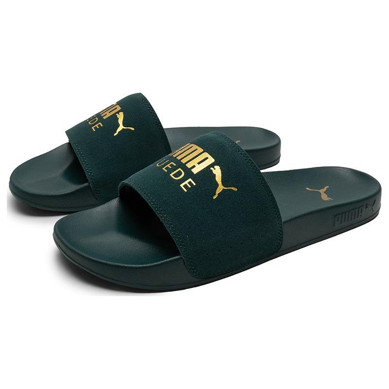 Puma Шлепанцы Leadcat 'Зеленый Золотой' Мужские 398678-03