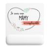 Tapis De Souris - PLANETEE - Mamy Irremplaçable - 22x18 Cm - 3 Mm - Impression Française