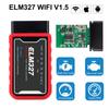 Новый ELM327 OBD2 V1.5 сканер Wi-Fi Android IOS автомобильный диагностический инструмент