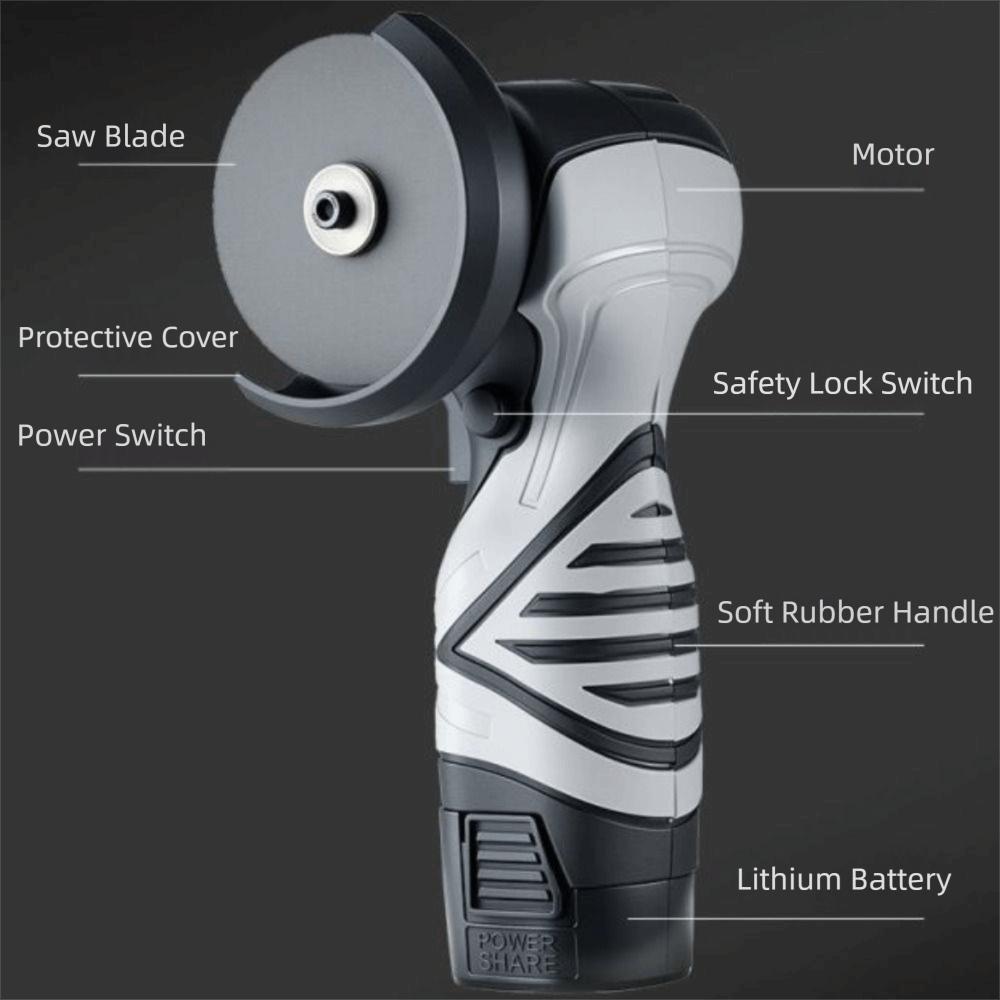 Protective Guard Cordless Angle Grinder Tool Compact Grinders Power Tool in Tight Spaces