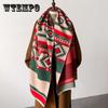 New Fashion Scarf Women's Winter Imitation Cashmere Thickened Scarf Autumn and Winter Warm Scarf