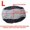 600D Waterproof Motor Boat Cover L/XL For Yamaha WaveRunner EXR VX Cruiser For Sea Doo GTI Motorboat Jet Ski Trailerable Cover