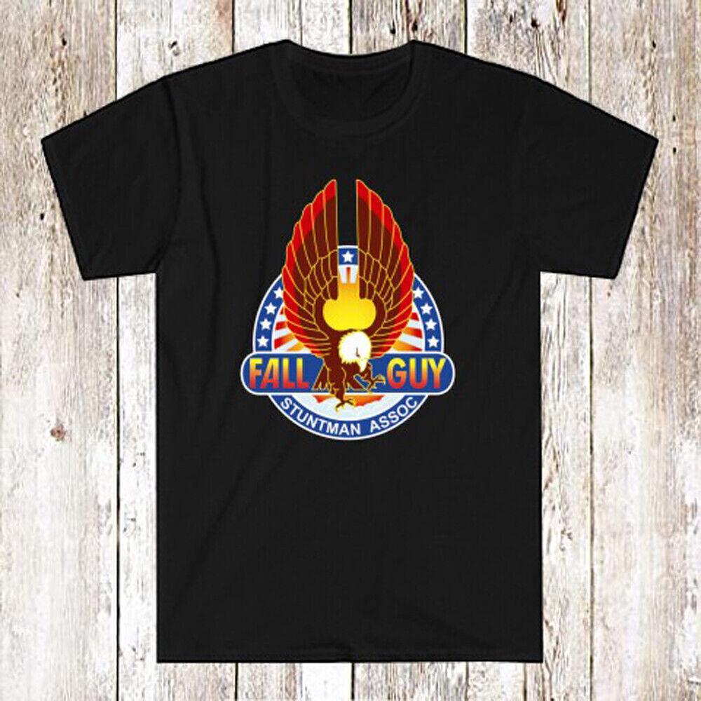 Fall Guy Stuntman Assoc Logo Men's Black T-Shirt Unisex T-Shirt