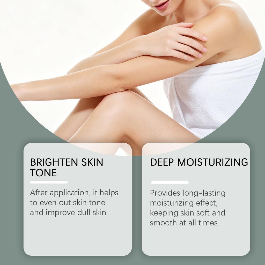 Gentle Hydrating Body Oil for Smooth Glowing Skin, Nourishing Moisturizer, 100ml