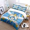 Argentina Flag Pattern Bedding Set Bedding Duvet Cover Set Duvet Cover Pillowcases  (1 * Duvet Cover 2 * Pillowcases, without duvet insert)