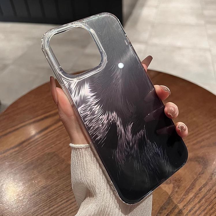 Подходит для чехла для телефона IPhone16promax Foxtail Hot Pot Apple 15 цвет большое отверстие полная защита от падений